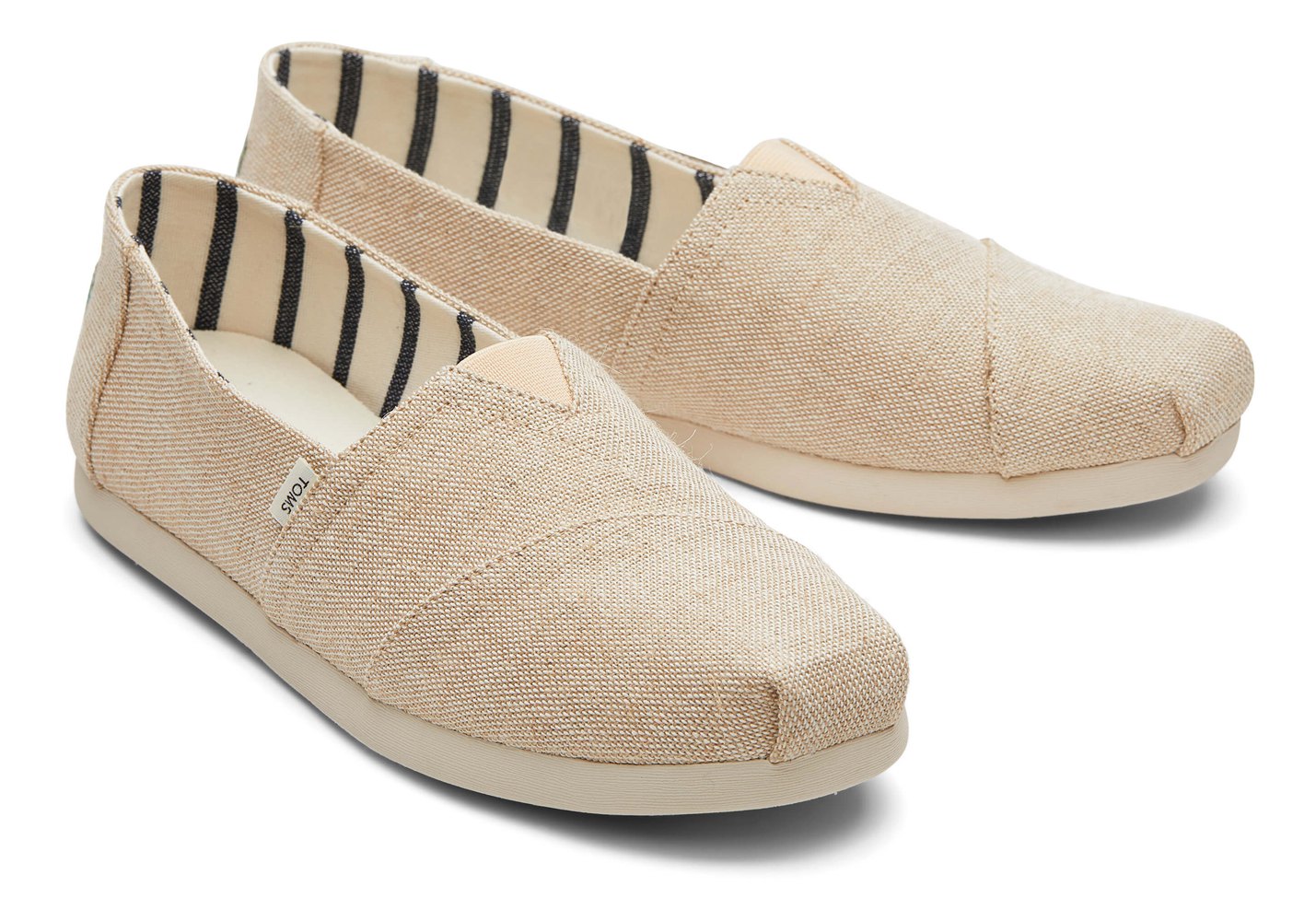 Toms Alpargata Heritage Canvas Espadrille Beige - Mens - 10946-BDFT